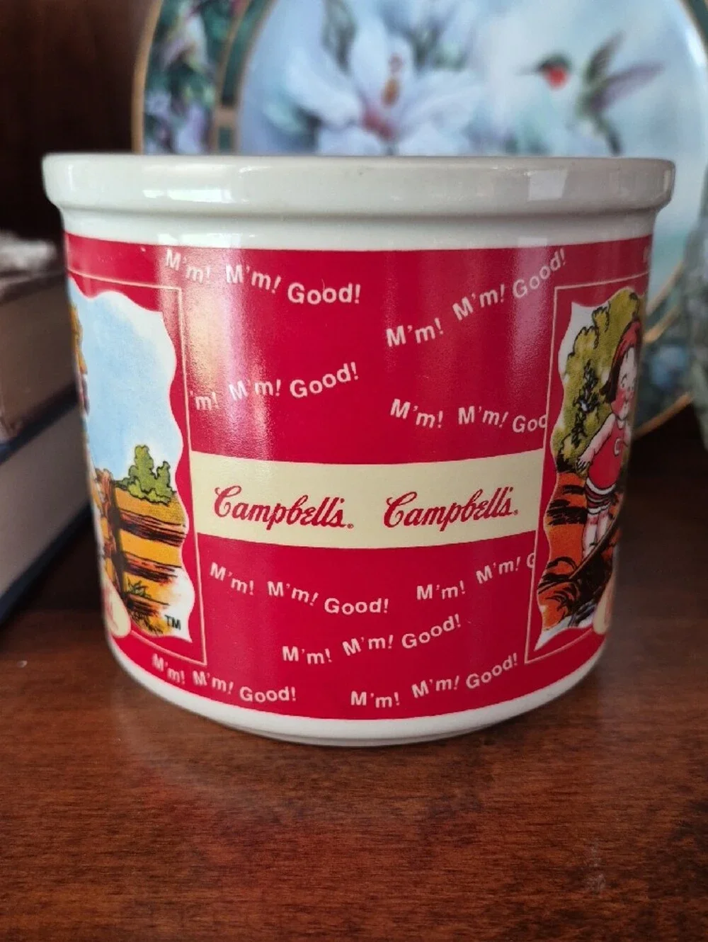 Red Vintage Campbells Soup Mugs - Set of 3